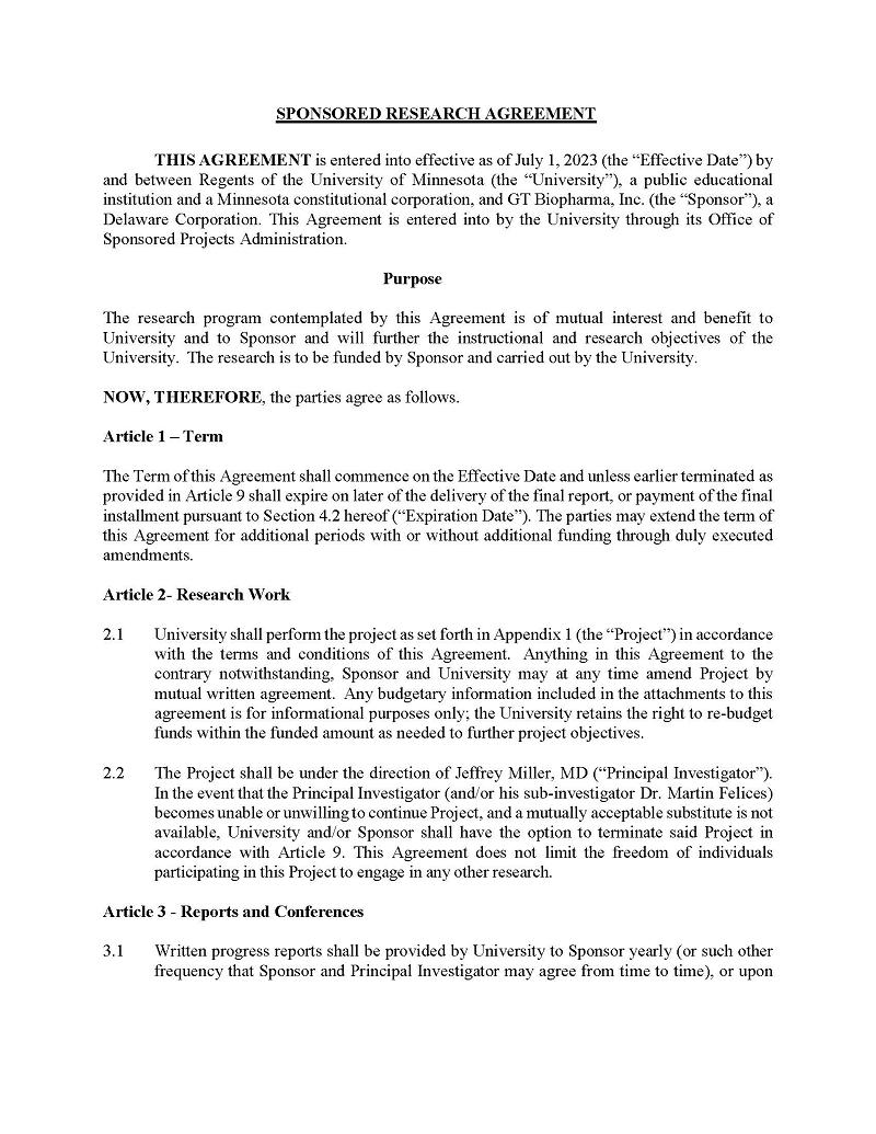 Z:\2024 OPERATIONS\EDGAR\07 JULY\GT Biopharma, Inc\07-30-2024\Form 10-Q_June 30, 2024\Draft\Production